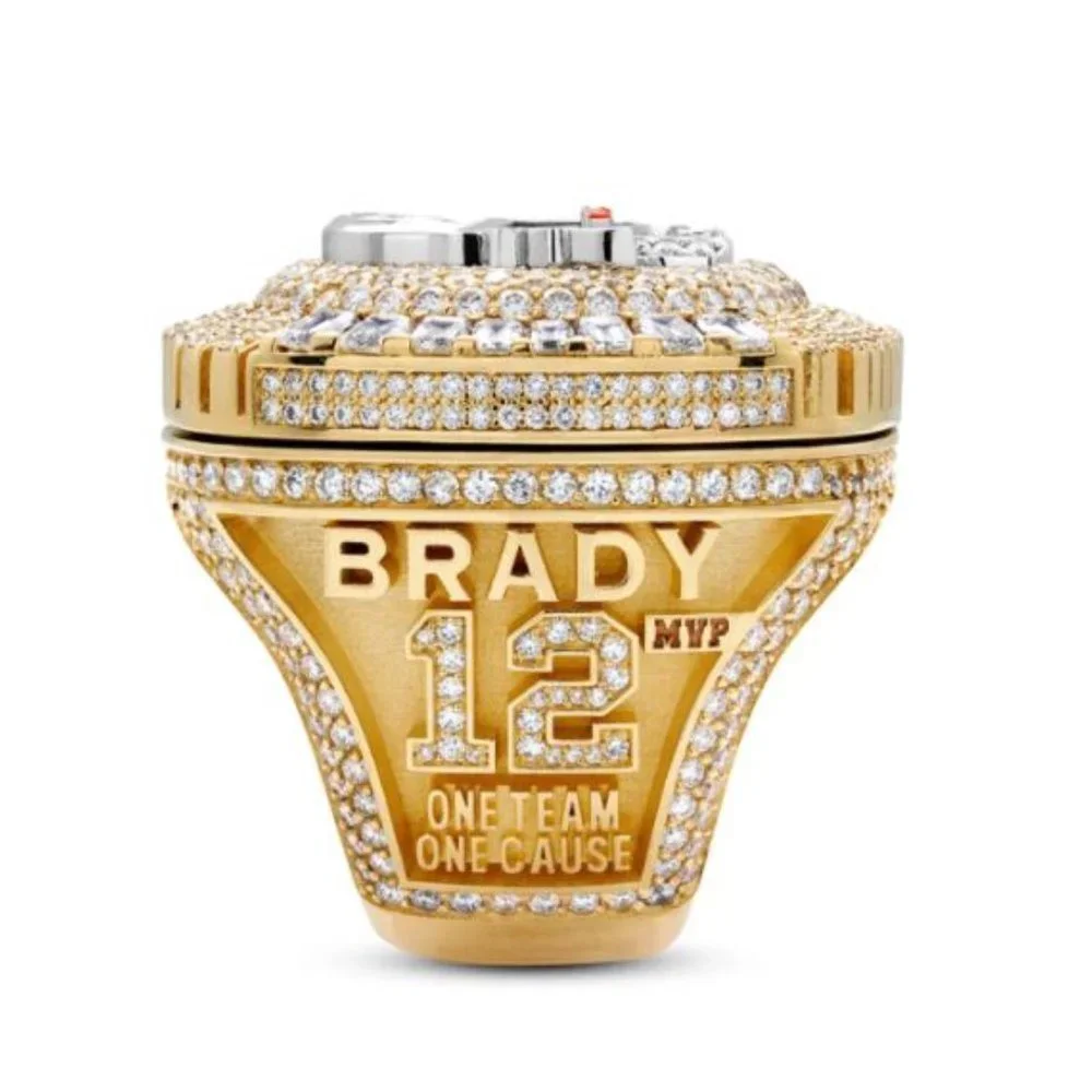 Tampa Bay Buccaneers 2021 Super Bowl Championship Ring Fan Edition Tom Brady‎